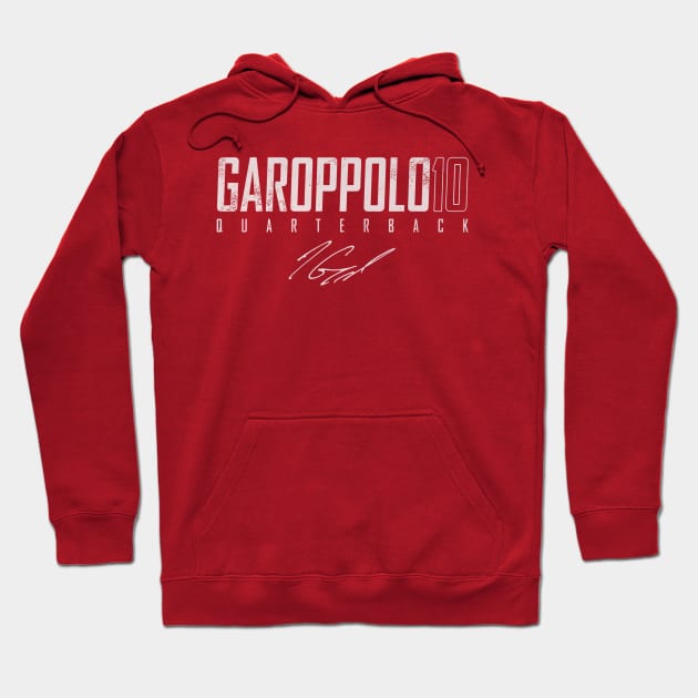 Jimmy Garoppolo San Francisco Elite Hoodie by TodosRigatSot